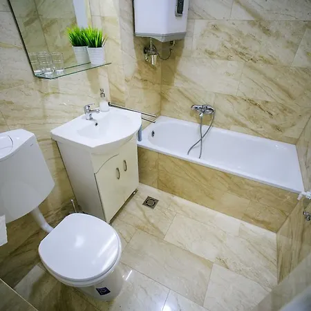 Downtown With Balcony & Optional Garage & Restaurant In The Building * Budapeşte