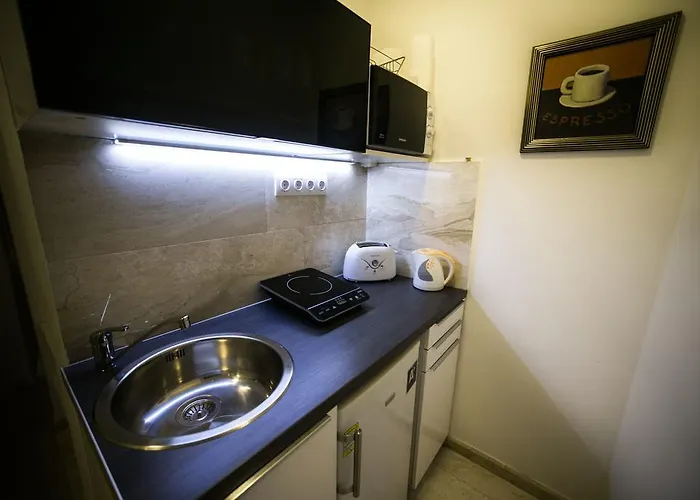 Downtown With Balcony & Optional Garage & Restaurant In The Building