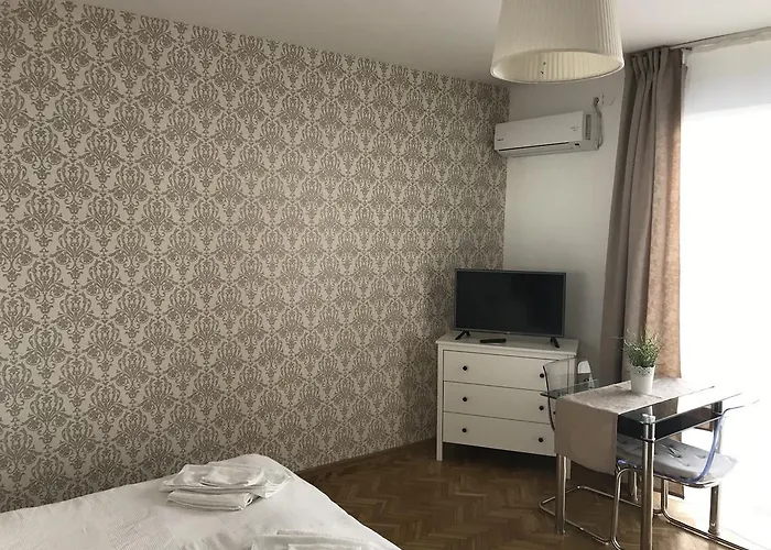 Apartment Downtown With Balcony & Optional Garage & Restaurant In The Building