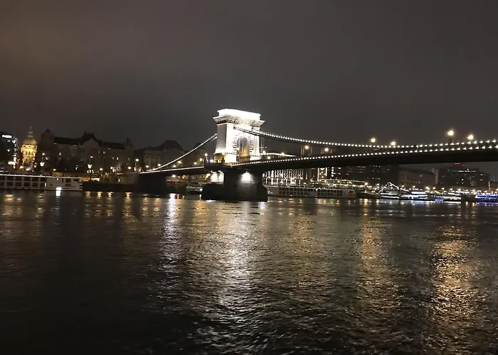 Downtown With Balcony & Optional Garage & Restaurant In The Building Budapesta