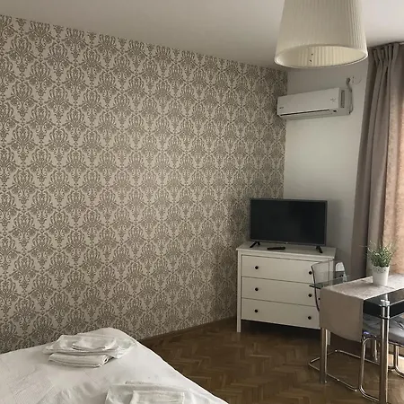 Apartment Downtown With Balcony & Optional Garage & Restaurant In The Building
